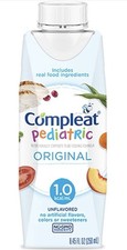 Nestl  Compleat Pediatric 1.0 Unflavored 8.45 fl oz 24Count Expiration01/31/2026