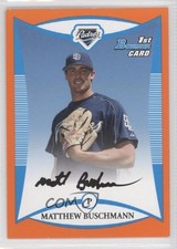 2008 Bowman Prospects Orange 51/250 Matt Buschmann #BP95 0a1