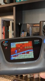 Sega Game Gear GG Console w/ F.P. V4.2 LCD Kit. Original Shell & New Capacitors 