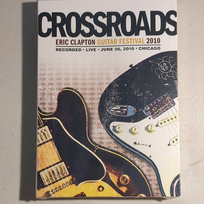 Eric Clapton Crossroads Guitar Festival 2010 DVD Rock Rhino Cardboard Sleeve