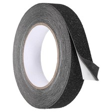 Rubber Grip Tape, 1 in x 33 ft Non-Slip Tape with Texture, Gray