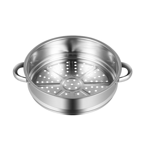 Vaporiera per alimenti in acciaio inox 5 livelli pentola per verdure pentole con coperchio - Foto 11 di 11
