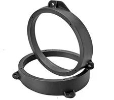 For 2003-2020 Subaru Outback 6.5" Front Door Speaker Rings Spacer Adapter 2 PCS