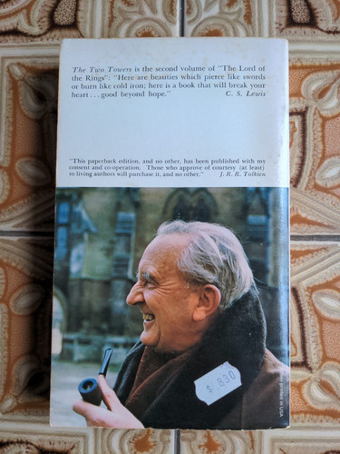 The Lord of the Rings The Two Towers by J.R.R. Tolkien 1974 UK Unwin PB - Imagen 2 de 4