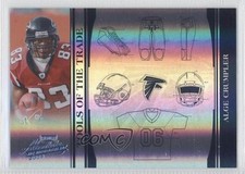 2006 Playoff Absolute Memorabilia Spectrum Blue 9/10 Alge Crumpler #TOT-5 0h3