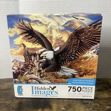 2010 Ceaco Hidden Images 9 Eagles 750 Piece Jigsaw Puzzle - New Rare