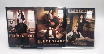 Elementary: Seasons 1, 2 & 3 DVD Lucy Liu, J Miller New & Sealed  Free Shipping 
