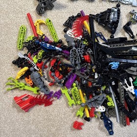 Lego 3.5 LBS Random Bionicle Technic +/or Hero Factory Pieces Parts Bulk & #8942