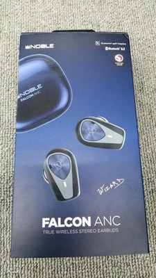 Noble Falcon ANC True Wireless Earbuds Bluetooth Noise Cancelling Blue Used