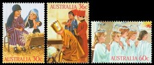 Australia Scott 1005-1007 (1986) Mint NH VF Complete Set M