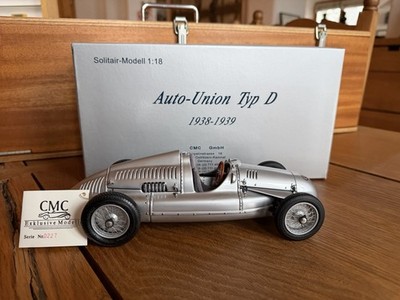 CMC Auto Union Typ D 1938   Maßstab 1:18   Serie Nr. 0227 Modell mit OVP