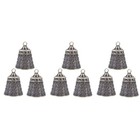  3 Pieces Schlüsselbund Anhänger Deko Kupferschlüsselkettenanhänger