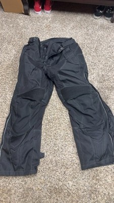 TourMaster Caliber Motorcycle Pants Size 36 - 38 Mens Black