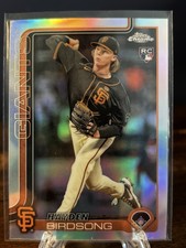 Topps Chrome Silver Refractor Rookie Hayden Birdsong #138 Giants 2024