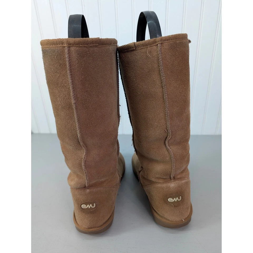 EMU Australia Gamuza Superior Piel de Oveja Lana Forrada Botas Marrón Para Mujer 5 UK 8 US Foto 4 de 4