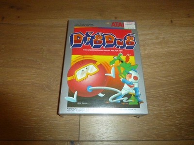 Dig Dug (Atari 2600, 1988) New In Box NIB SEALED Arcade Classic great condition!