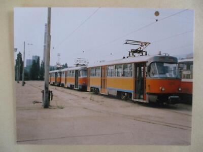 (1634A) Foto Strassenbahn Tatra T4D Nr. 1079 (Ex-Halle 2000), Depot Krasna Polya