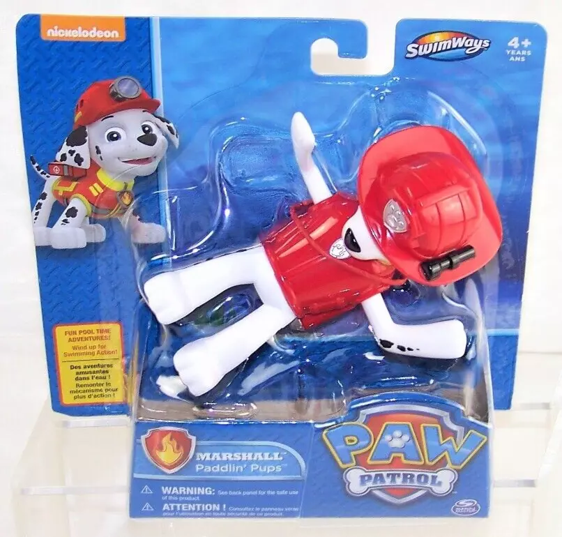 Paw patrol bath paddlin pup best sale marshall