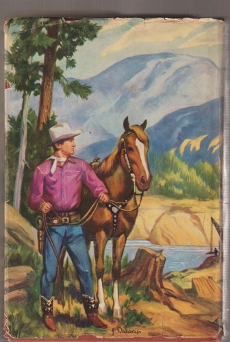 Gene Autry And The Thief River Outlaws Hardcover Buch Vintage 1944 mit Schutzumschlag - Bild 4 von 4