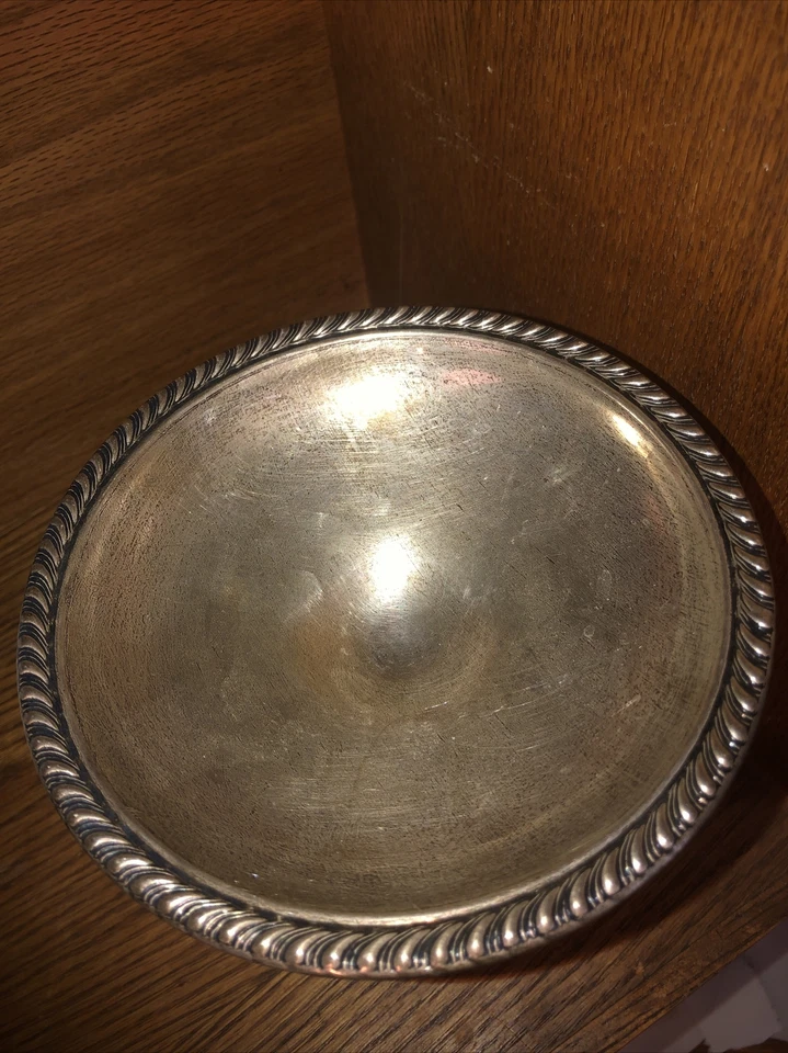 English Gadroon by Gorham Sterling Silver Compote #1101 5 7/8" Tall - Image 3 of 4