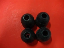 HH Smith 2137  rubber bumper feet with washer  1" X 1"  quantity of 4