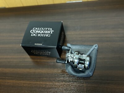 Shimano : Calcutta Conquest DC 101HG, Left Hand, Round bait
