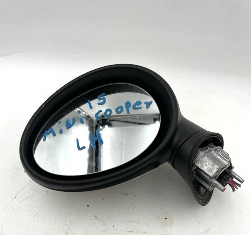2007  to 2015 BMW MINI COOPER  Driver Side Left Door Power Mirror White