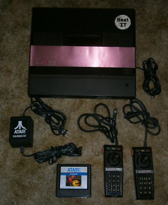 Atari 5200 Video Game Console w/2 Controllers+9 games *ALL Tested and Working*