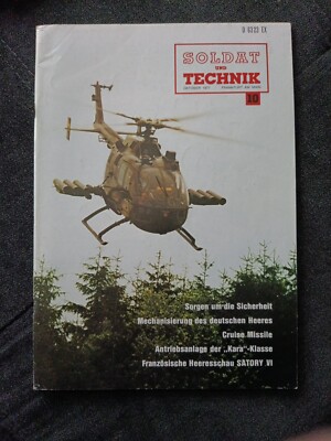 SOLDAT und TECHNIK Oktober 1977 Zeitschrift Zeitung Magazin 10 77