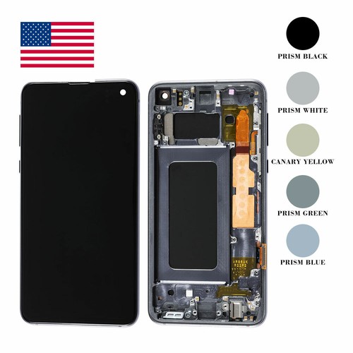 US For Samsung Galaxy S10E G970 OLED Display LCD Touch Screen Replacement+Frame - Picture 1 of 16