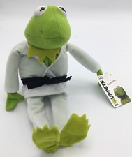 Constantine Dark Kermit Plush Disney Muppets Most Wanted Black Belt 10 inch
