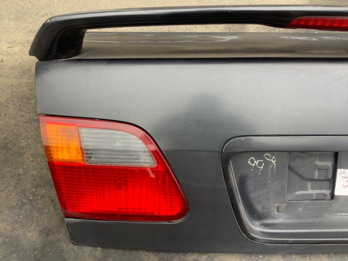 99-00 Honda Civic 4D Trunk Lid with Spoiler Black 68500-S01-A10ZZ