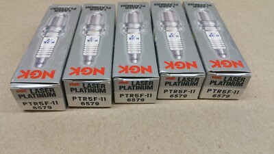 5 Plugs NGK PTR5F-11/6579 Laser Platinum Premium Spark Plugs