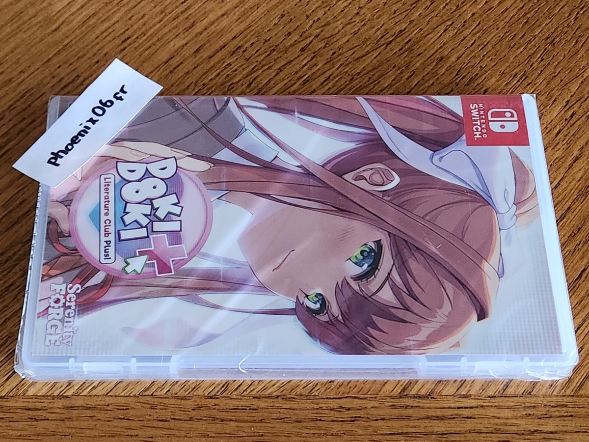 Ddlc Plus Switch Physical Ddlc Doki Doki Literature Club On Switch