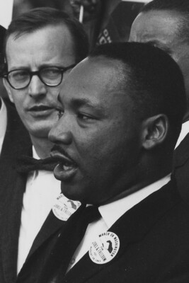 DR. MARTIN LUTHER KING JR & MATTHEW AHMANN 4X6 PHOTOGRAPH REPRINT