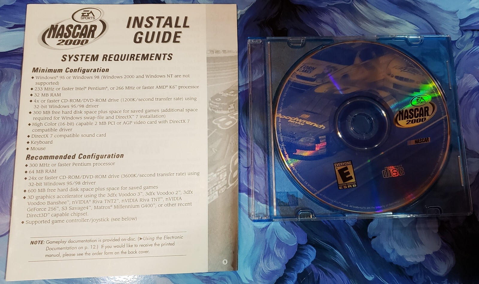 Vintage EA Sports NASCAR 2000 Windows 95/98 CD-ROM Game with Guide  14633121490 | eBay