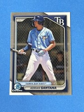 2024 Bowman Chrome Adrian Santana #BCP-61 Tampa Bay Rays (X)
