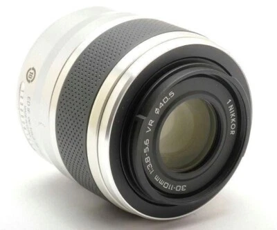 Nikon 1 NIKKOR VR 30-110mm f/3.8-5.6 Silver Compact Telephoto Zoom Mount - Photo 1/3