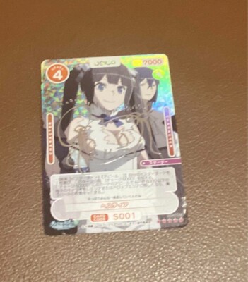 osica Danmachi Osica Hestia Inori Minase foil stamped signature