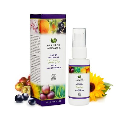 PLANTED IN BEAUTY Super Nutrient Touch-Free Face Spray Moisturizer 1.6 oz.