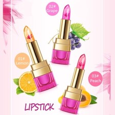 Change Color fruit Moisturizer Makeup Lipstic...