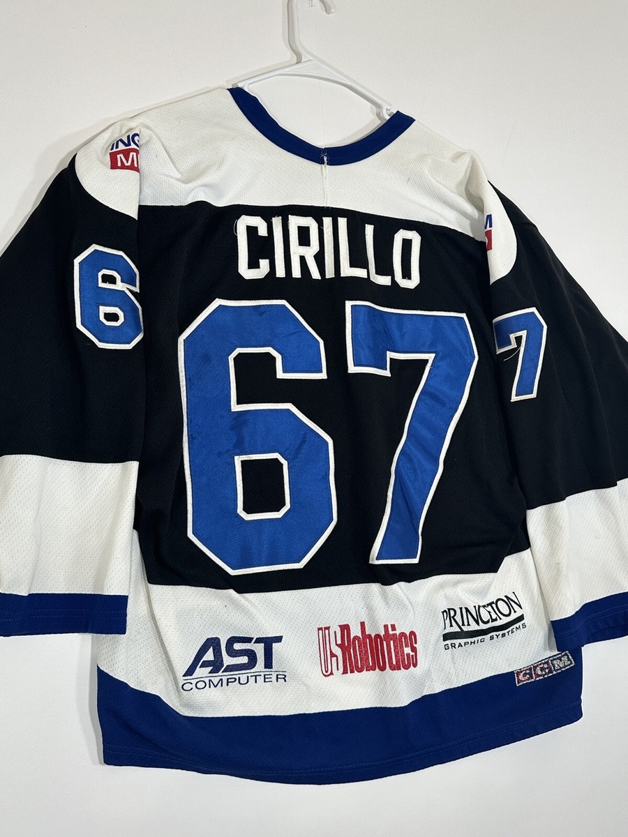 Dragon Hockey #67 Jersey Multicolored Black Blue White Size