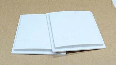 2 Panel Antenna Parts Radome Covers ABS ASA Plastic Molded 6 x 6'' Cellular DIY