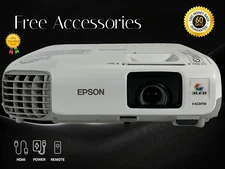 Epson 3LCD Projector 2700 ANSI Professional Supports 4K Input HDMI w/Remote