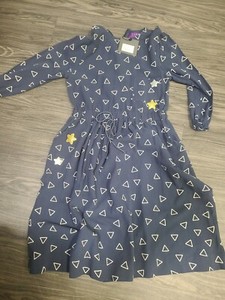 Girls Navy Dress New Size 10