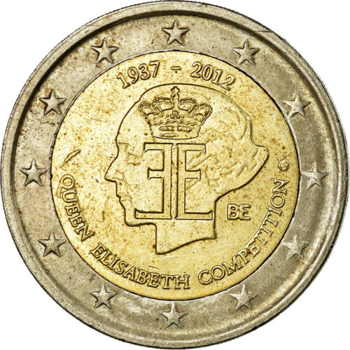 [#756435] Belgien, 2 Euro, Queen Elisabeth, 2012, SS, Bi-Metallic, KM:317 - Bild 1 von 2