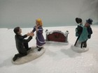 Christmas Village Scene 3 piece Proposal set. Romantic couple, photographer wall