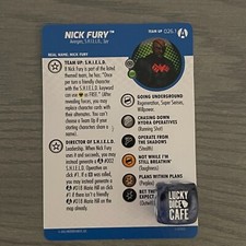 Marvel Heroclix Avengers Forever 026.1 Nick Fury Uncommon Team Up Card