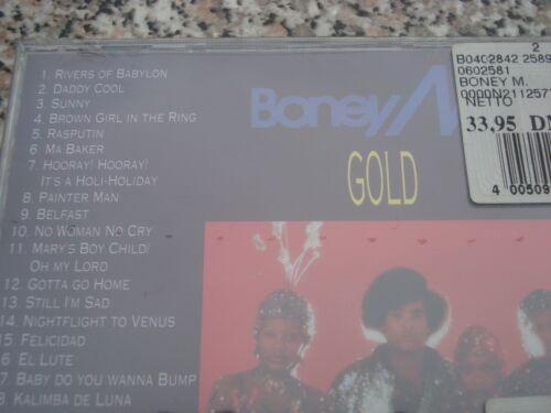 Boney M. CD-ALBUM: Gold - 20 Super Hits NEU-versiegelt -Disco Compilation 1992 - Bild 3 von 4