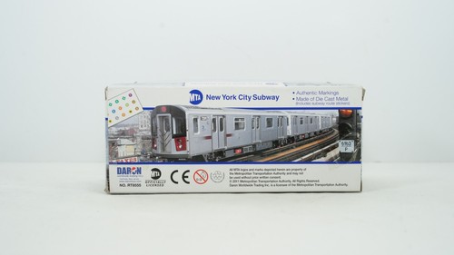 Coche de metro Daron Diecast MTA de la ciudad de Nueva York con artículo de exhibición NO. RT8555 NUEVO B17 - Imagen 4 de 7